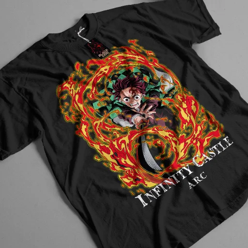 Remera algodon TANJIRO unisex