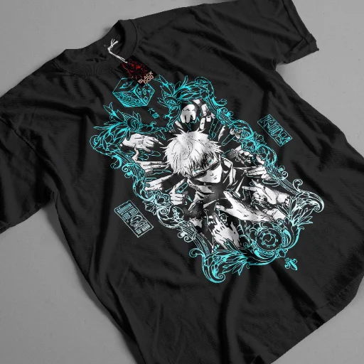 Remera algodon SATORU GOJO unisex