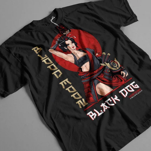 Remera algodon BLOOD MOON unisex