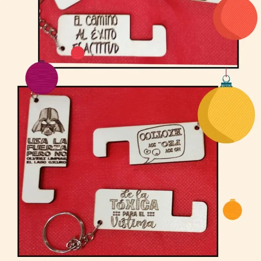 Llaveros posa Celulares