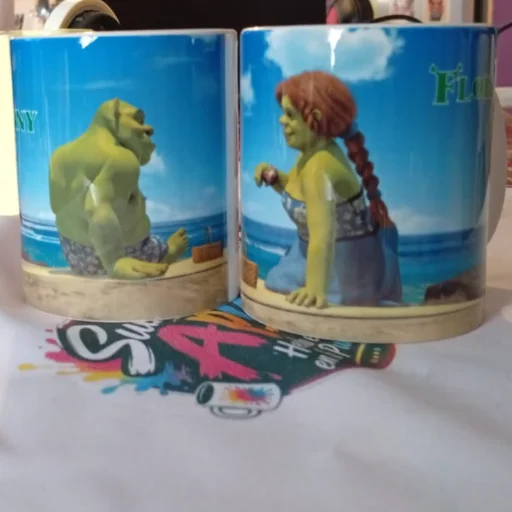 Taza cerámica de primera calidad sublimada
