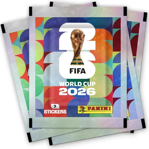 Figuritas Panini Copa Mundial Fifa 2026 Oficial x Sobre