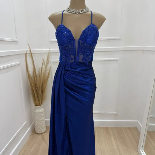 Vestido Roma (color azul ) - imagen 2