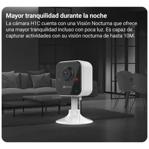 Mini Camara De Seguridad Wifi Vision Full Hd con Audio - imagen 4