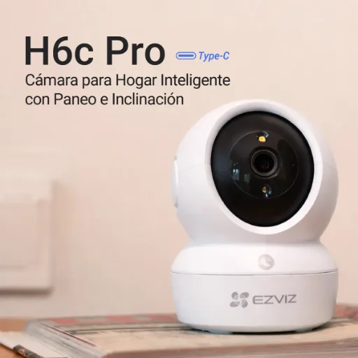 Cámara de seguridad Domo 360° Motorizada Audio Full HD