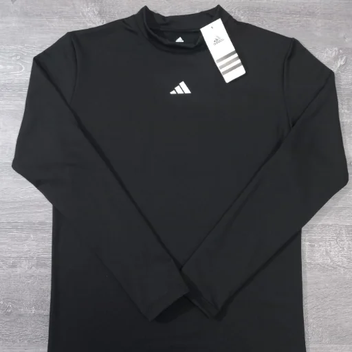 Remera Térmica Manga Larga Adidas Performance (Cuello Alto) - imagen 2