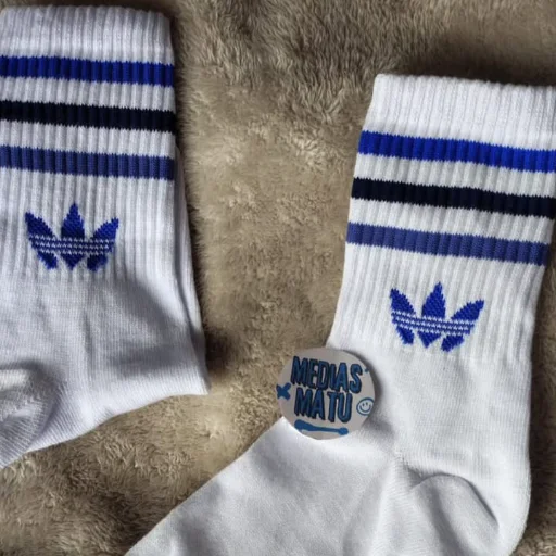 Medias tenis adidas azules