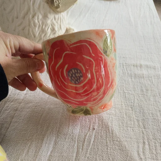 Taza modelo margarita 🌼