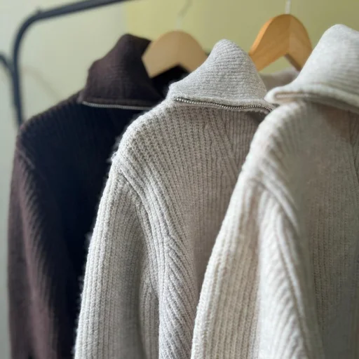 SWEATER CIERRE PUNTO INGLES