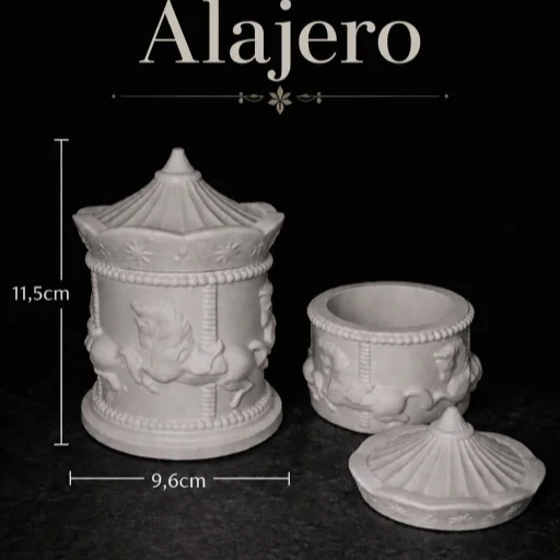 Alajero de yeso