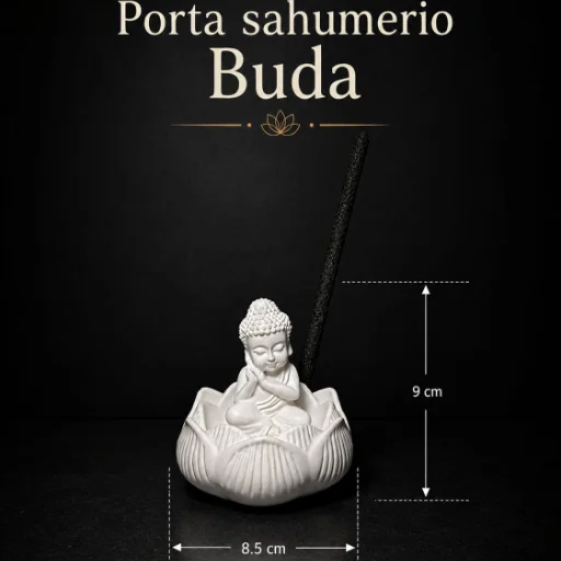 Porta sahumerio buda