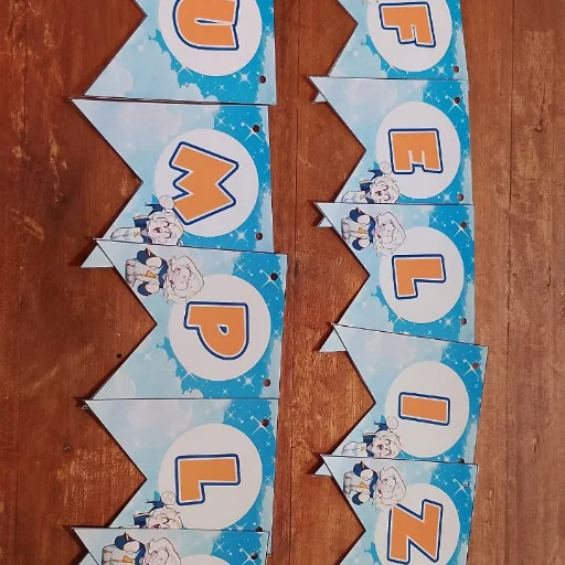 BANDERIN PARA CUMPLEAÑOS/BAUTISMO - imagen 7