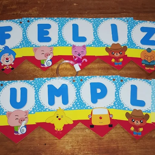 BANDERIN PARA CUMPLEAÑOS/BAUTISMO - imagen 4