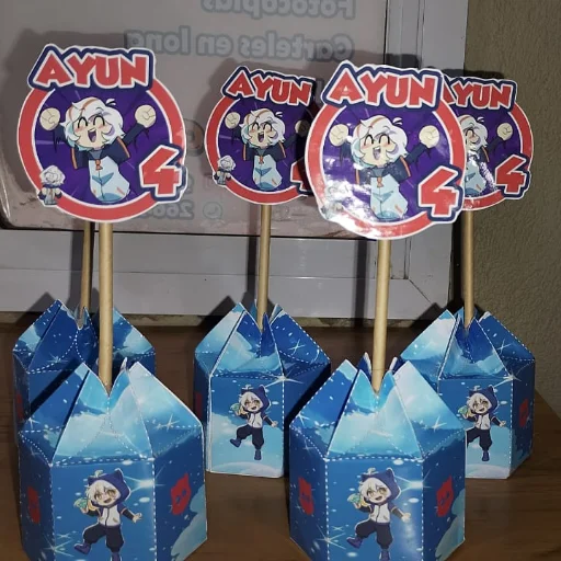 CENTRO DE MESA CUMPLEAÑOS/EVENTOS/BAUTISMO/BABY SHOWER - imagen 3