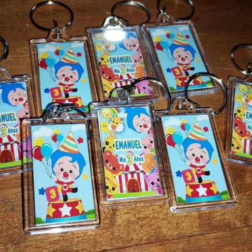 LLAVERO PARA CUMPLEAÑOS/EVENTO/BAUTISMO/BABY SHOWER/SOUVENIRS - imagen 3