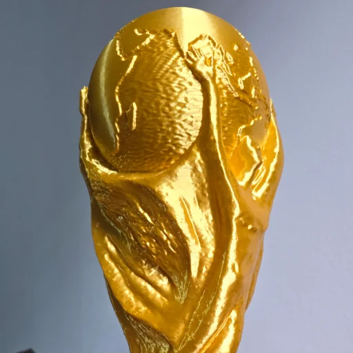 COPA DEL MUNDO 3D (tamaño real)
