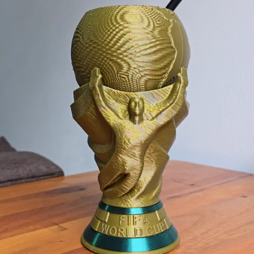 MATE DE LA COPA DEL MUNDO 3D