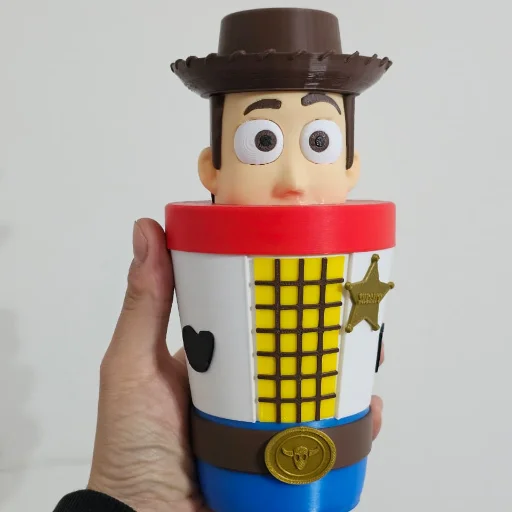 VASO WOODY 3D