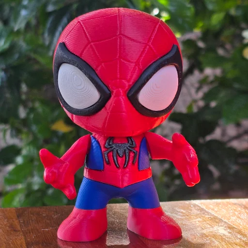 FIGURA HOMBRE ARAÑA 3D