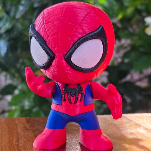 FIGURA HOMBRE ARAÑA 3D