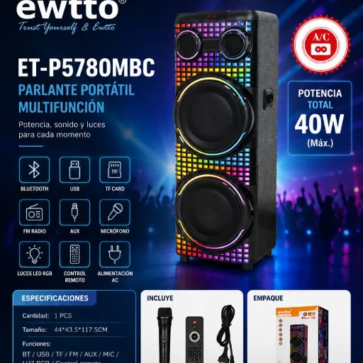 Parlantes , parlantes con pantalla táctil - imagen 4