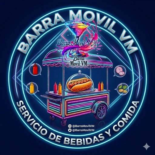 Barra de bebidas y comida