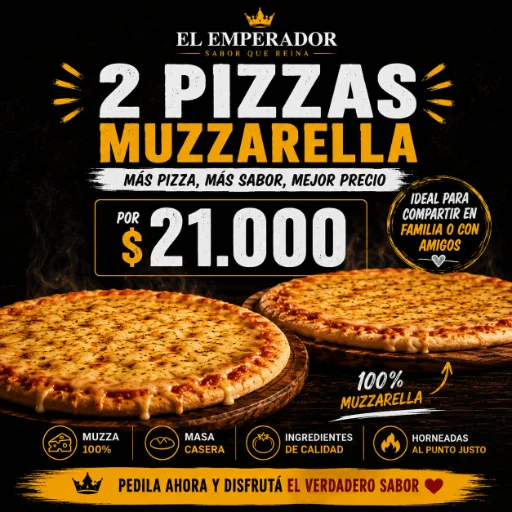 Pizzas 8 porciones - imagen 2