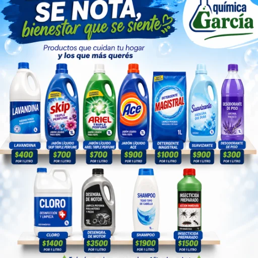 Jabón líquido triple perfume