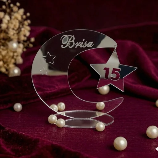 SOUVENIRS LUNA CON ESTRELLA COLGANTE - imagen 4