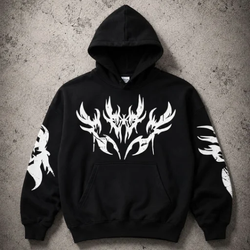 buzo zip oversize