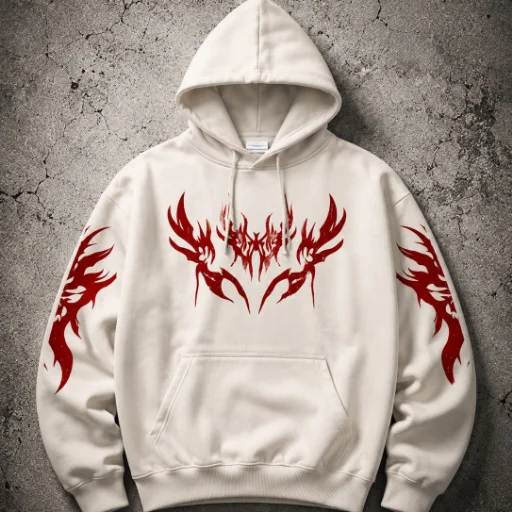 buzo zip oversize