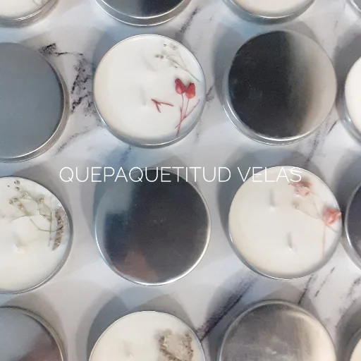 Vela Aromática Souvenirs en lata pastillera