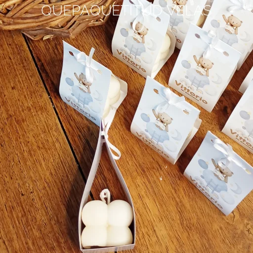 Vela Aromática Souvenirs Mini Bubble