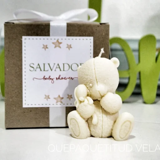 Vela Aromática Oso Souvenirs - imagen 5