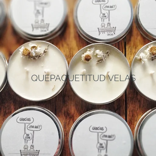 Vela Aromática Souvenirs en lata pastillera