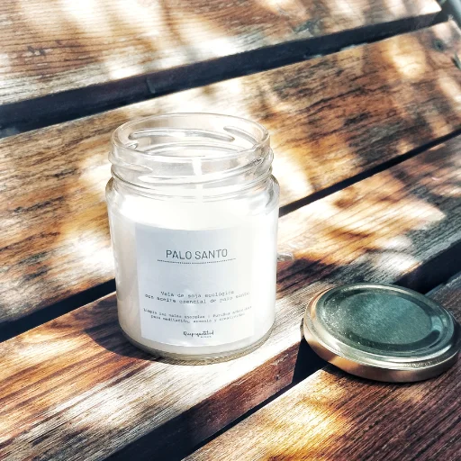 Vela Energética Palo Santo