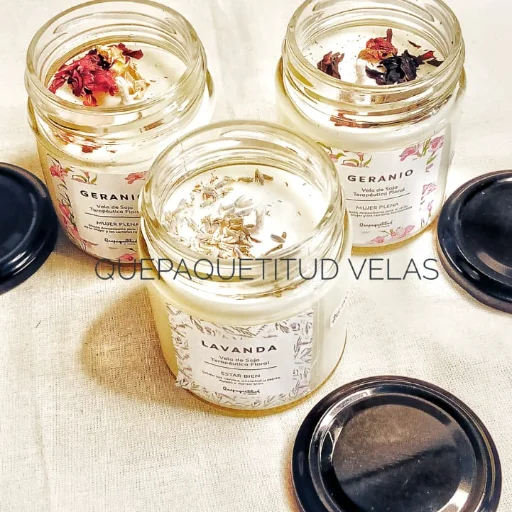 Vela Aromaterapeutica Lavanda