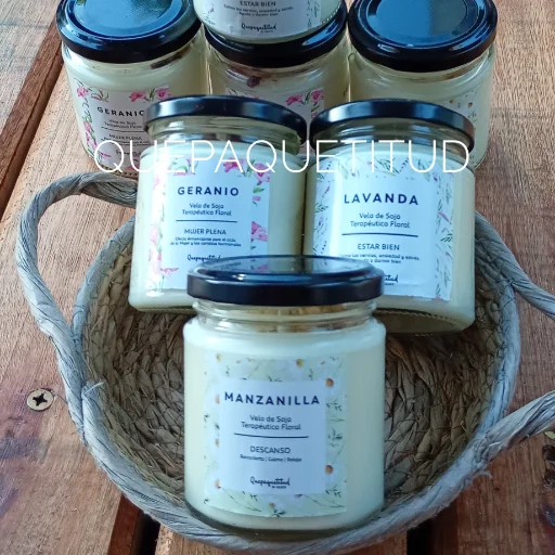 Vela Aromaterapeutica Lavanda