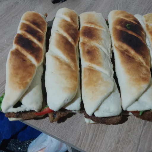 Sánguche de milanesa de carne