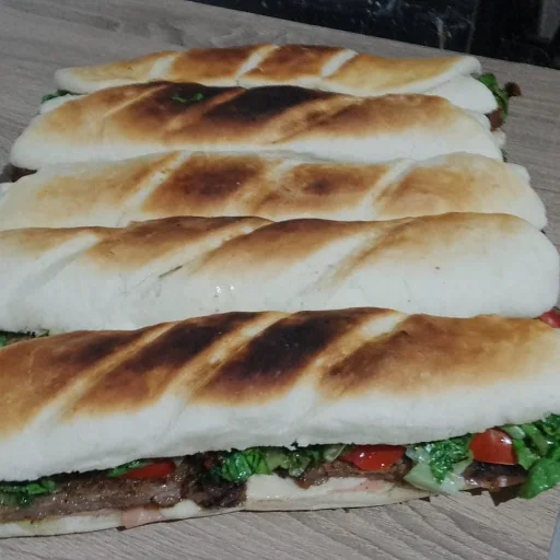 Sánguche de milanesa de carne