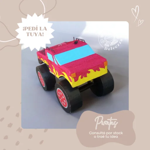Piñata de camión monstruo - imagen 2