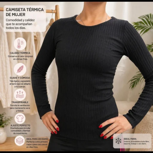 Camiseta térmica 3xL