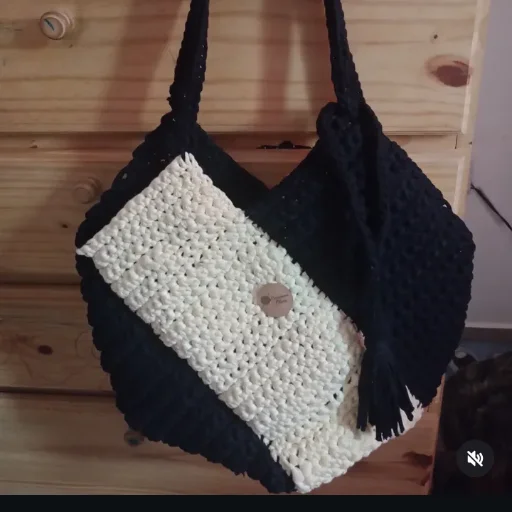 Bolsos XL en totora