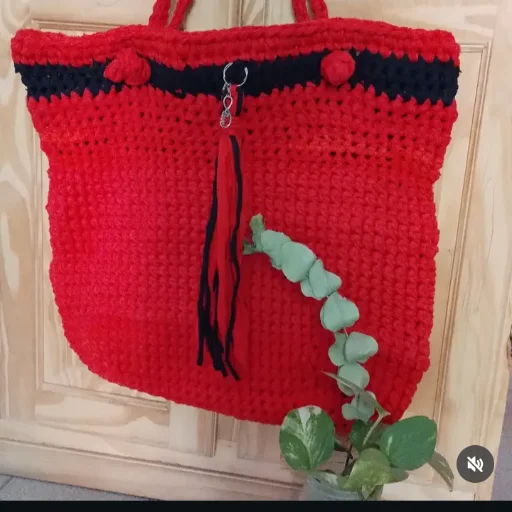 Bolsos XL en totora