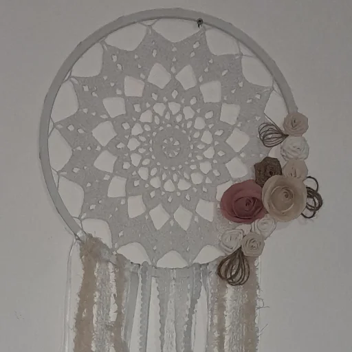 Atrapasueños tejido a crochet