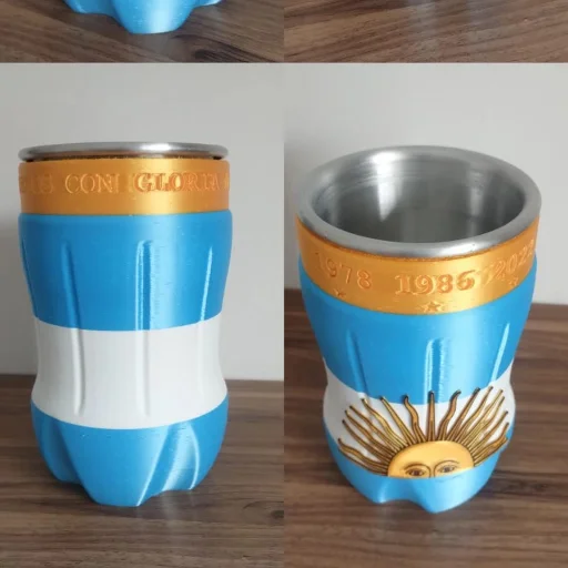 botella Fernetera argentina  ccampeon mundial-chopp - imagen 4