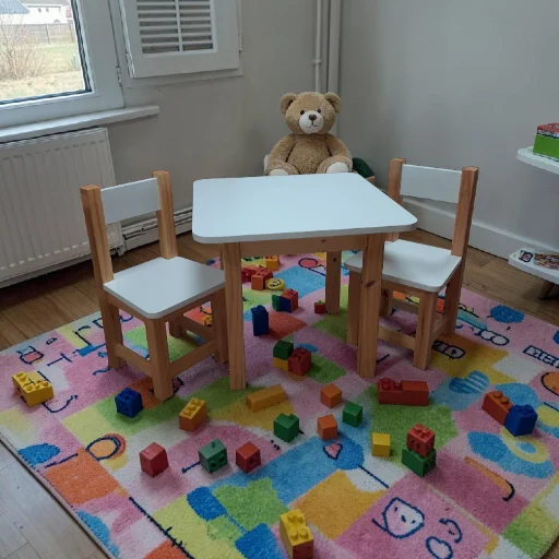 Mesa y silla infantil - imagen 2