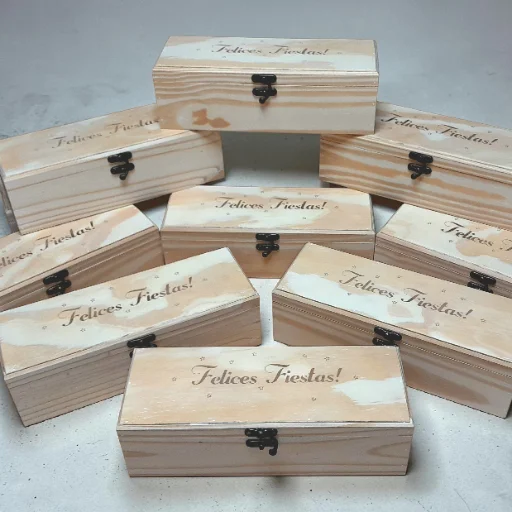 Caja para botella champagne - imagen 5