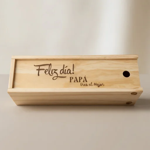 Caja para botella de vino personalizada - imagen 2
