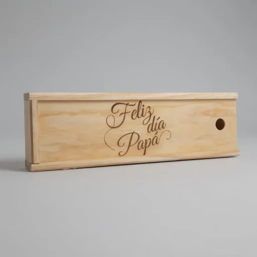 Caja para botella de vino personalizada - imagen 4